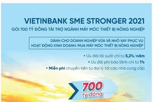 VietinBank tung gói 700 tỷ đồng tài trợ ngành máy móc thiết bị nông nghiệp