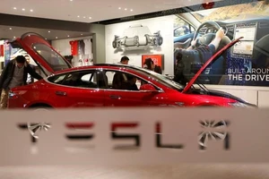 Một mẫu xe của Tesla. Ảnh: Reuters