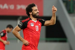 Tiền đạo Mohamed Salah của đội tuyển Ai Cập và CLB Liverpool