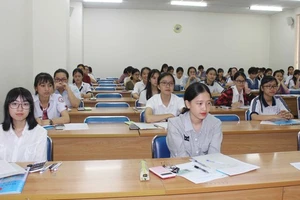 Thí sinh tham dự kỳ thi đánh giá năng lực do ĐHQG TPHCM tổ chức năm 2019