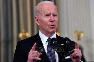 Tổng thống Mỹ Joe Biden. Ảnh: AFP/TTXVN