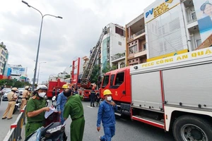 Vụ cháy nhà trọ trên đường Cộng Hòa, quận Tân Bình (TPHCM). Ảnh minh họa