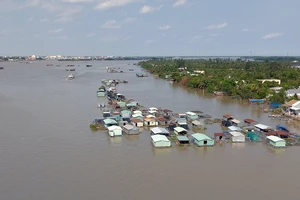 Nước sông Mê Công gia tăng, La Nina kéo dài