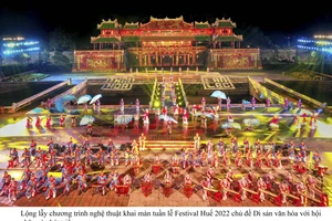 Lộng lẫy chương trình nghệ thuật khai màn tuần lễ Festival Huế 2022 chủ đề Di sản văn hóa với hội nhập và phát triển