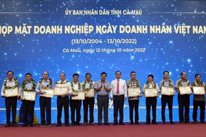 Doanh nghiệp thành lập mới tại Cà Mau tăng mạnh