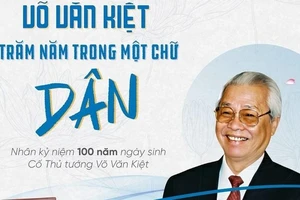 Cuốn sách “Võ Văn Kiệt - trăm năm trong một chữ Dân” bao gồm 32 bài viết hầu hết chưa từng được xuất bản của nhiều tác giả