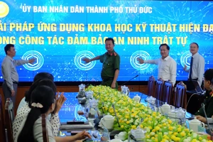 TP Thủ Đức ứng dụng khoa học kỹ thuật hiện đại vào đảm bảo an ninh trật tự 