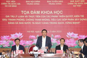 Quang cảnh buổi tọa đàm