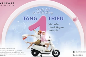 Nhân đôi quà tặng cho chị em phụ nữ khi mua xe máy điện VinFast dịp 8-3