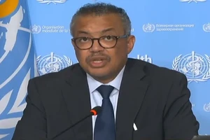 Tổng giám đốc Tổ chức Y tế thế giới (WHO) Tedros Adhanom Ghebreyesus