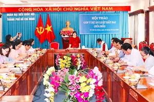 Quang cảnh hội thảo. Ảnh: hcmcpv