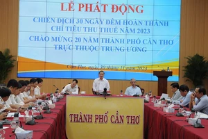 TP Cần Thơ: Phát động Chiến dịch 30 ngày đêm thu hơn 1.600 tỷ đồng tiền thuế