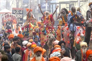 Sắc màu từ lễ hội Mahakumbh Mela