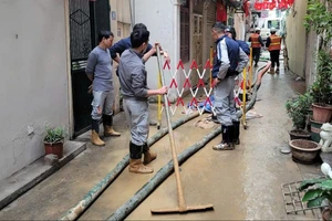 Bùn đất, phụ gia khoan hầm metro Nhổn - ga Hà Nội không còn phun trào