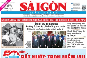 Báo Sài Gòn Giải Phóng ngày 30/4/2025