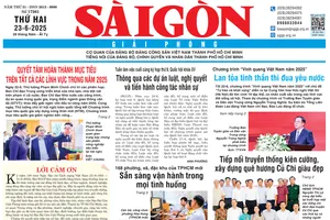 Báo Sài Gòn Giải Phóng ngày 23/06/2025
