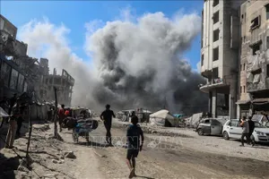 Xung đột Hamas - Israel: Israel không kích dữ dội thành phố Gaza