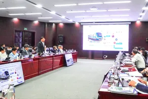 Sự kiện quy tụ các nhà khoa học, chuyên gia, nhà tư vấn, quản lý trong và ngoài nước nhằm định hình chiến lược phát triển mạng lưới giao thông công cộng cho đô thị Đà Nẵng. Ảnh: XUÂN QUỲNH