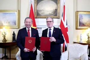 Tuyên bố chung nâng cấp quan hệ Việt Nam - Anh lên Đối tác Chiến lược toàn diện