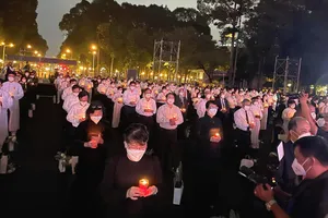 Đài tưởng niệm nạn nhân Covid-19 – Biểu tượng của lòng nhân ái và sức sống TPHCM