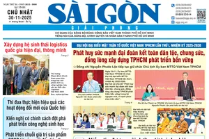Báo Sài Gòn Giải Phóng ngày 30/11/2025