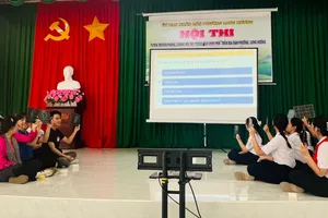 Phường Long Hương tổ chức hội thi tuyên truyền phòng, chống ma túy