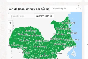 Đắk Lắk đạt trạng thái “xanh” toàn bộ 102 xã, phường