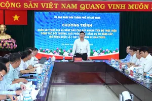 TPHCM đẩy nhanh giải phóng mặt bằng dự án nâng cấp, mở rộng quốc lộ 1