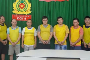 TPHCM: Triệt phá đường dây tổ chức đánh bạc, đánh bạc qua mạng