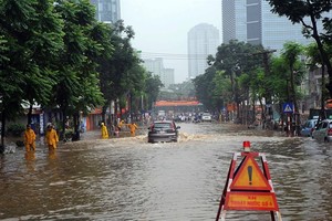 Torrential rains hit north