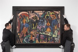 Max Beckmann’s Bird’s Hell (1938). - Photo Courtesy of Christie
