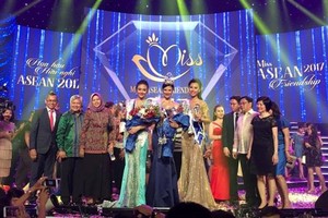 Yen Nhi wins 1st runner up at Miss ASEAN Friendship 2017 