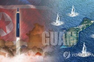 N.K. leader briefed on plan for missile strikes near Guam