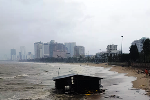 Damrey hit Vietnam last week killing 80 people-Photo: SGGP