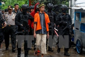 Indonesia police arrest a man suspected to be terrorist in Mekarsari, West Java, on October 26 - Illustrative image (Source: VNA)