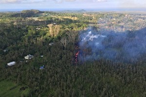 Hundreds of Hawaii residents were urged to take shelters as the volcano erupted. — AFP Photo