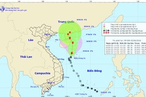 Tropical low-pressure develops into 2nd storm 