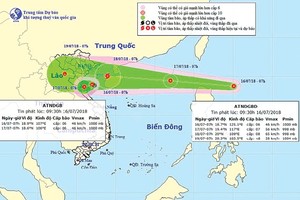 The direction of tropical low-pressure
