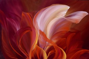 A painting of Tran Thuy Linh