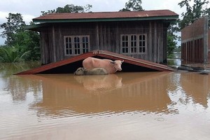 Flooding in Attapeu