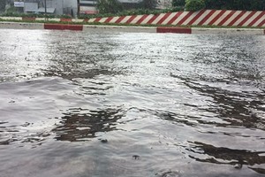 Central & central highlands region sees heavy rains