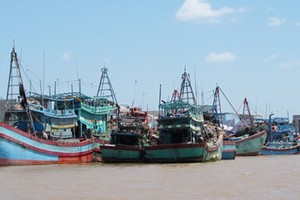 Vessels are banned from sailing to the sea
