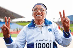 Thắng giải thi chạy ở tuổi 101