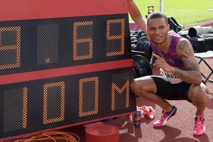 Andre de Grasse khoe thành tích tốt nhất trong sự nghiệp