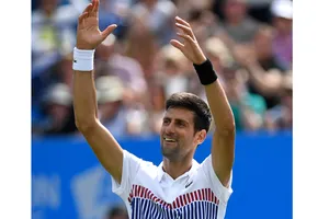 Niềm vui chiến thắng của Novak Djokovic