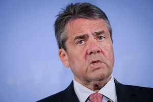 Ngoại trưởng Đức Sigmar Gabriel. Ảnh TTXVN