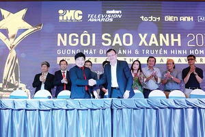 Dàn sao khoe sắc tại họp báo giải thưởng Ngôi Sao Xanh 2017