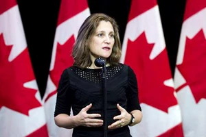 Ngoại trưởng Canada Chrystia Freeland