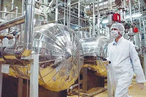 Một cơ sở hạt nhân của Iran ở ngoại ô thành phố Isfahan