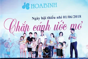 Công ty CP Tập đoàn Xây dựng Hòa Bình tổ chức Ngày hội “Chắp cánh ước mơ” 2018